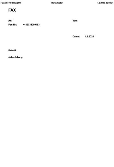 Fax from MartinWeller