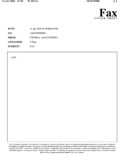 Fax from +412*****081