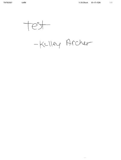 Fax from +734*****22