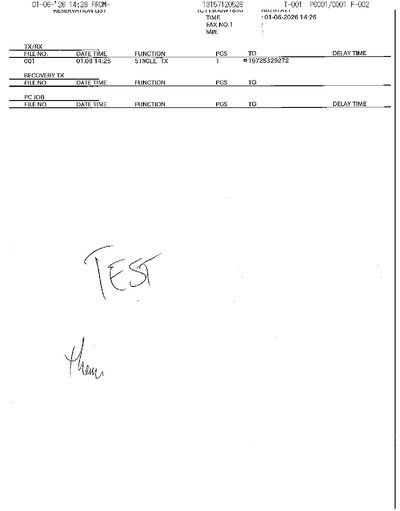 Fax from +131*****526