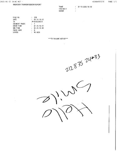 Fax from +164*****395