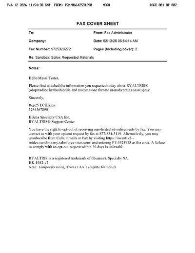 Fax from +303*****99