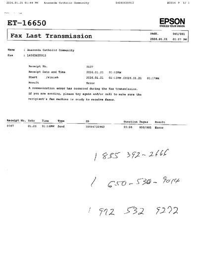 Fax from +140*****912