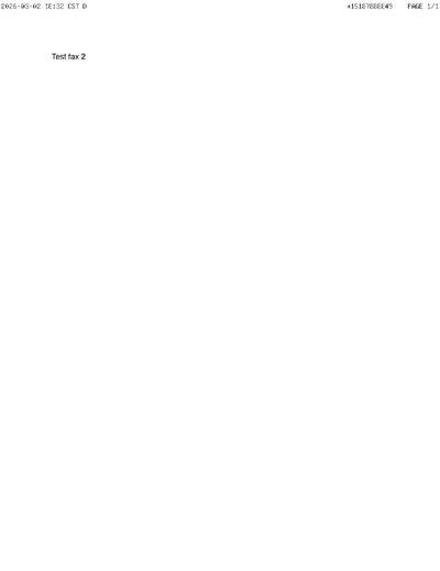 Fax from +151*****849