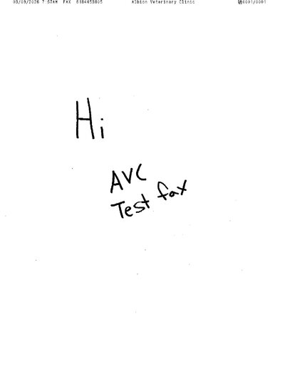 Fax from +618*****05