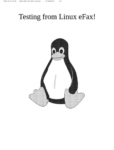 Fax from +41235*****86423