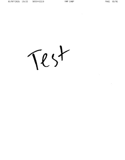 Fax from +909*****15