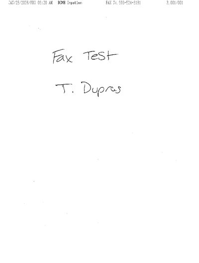 Fax from +906*****81