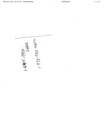 Fax from +702*****60