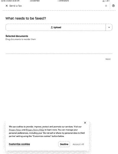 Fax from +141*****068