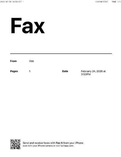 Fax from +140*****963