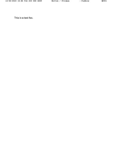 Fax from +323*****29