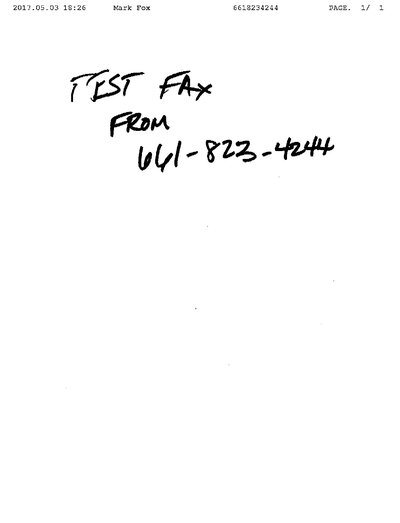 Fax from +661*****44