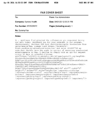 Fax from +303*****99