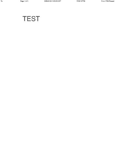 Fax from +151*****750