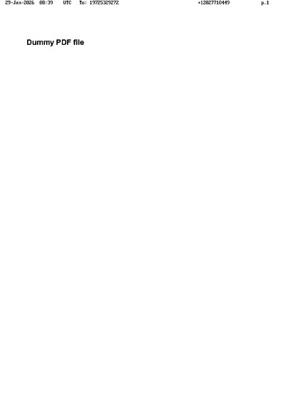 Fax from +120*****449