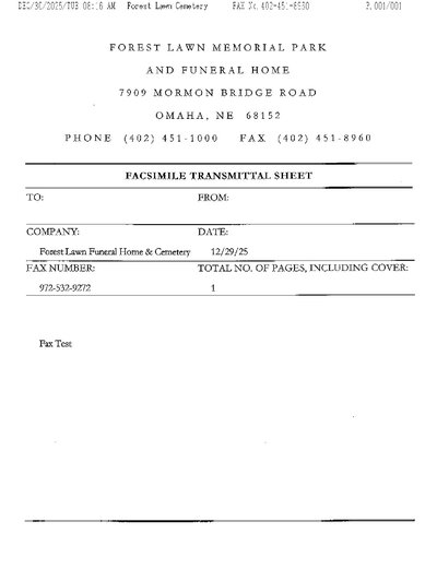 Fax from +402*****60