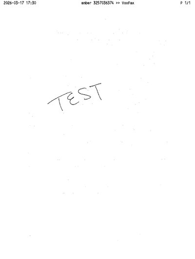 Fax from +325*****74