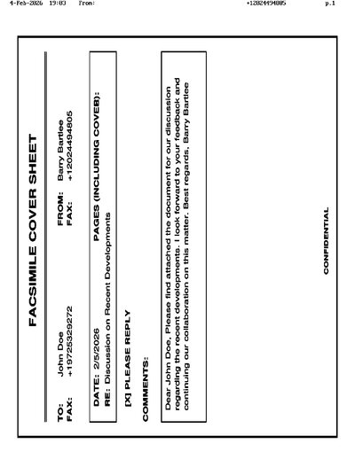 Fax from +120*****805