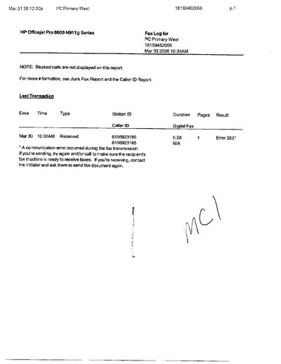 Fax from +815*****95