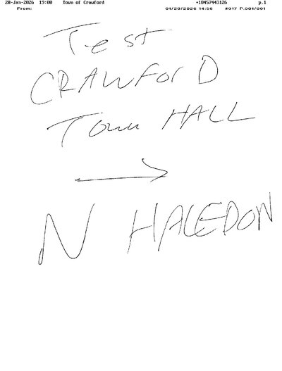 Fax from +184*****126