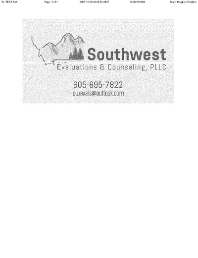 Fax from +140*****003