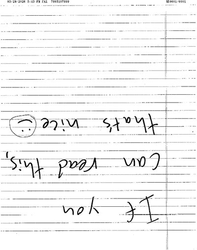 Fax from +760*****99