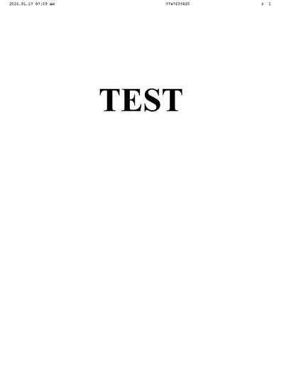 Fax from +774*****20