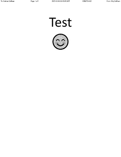 Fax from +125*****402