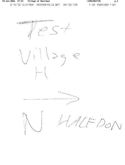 Fax from +184*****735