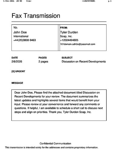 Fax from +120*****805