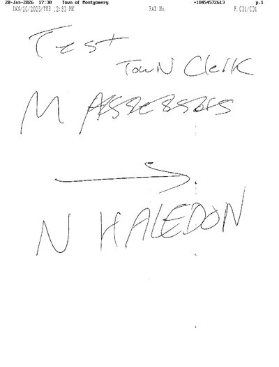 Fax from +184*****613