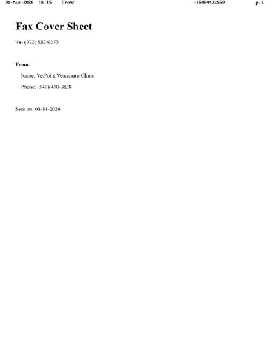 Fax from +154*****558