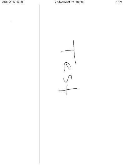 Fax from +480*****76