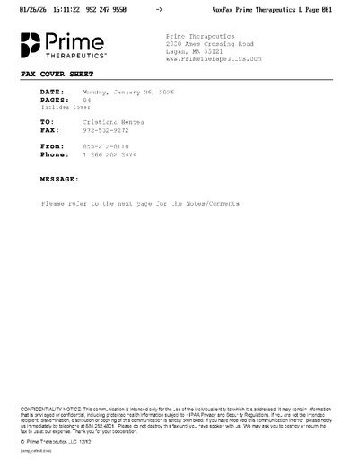 Fax from +952*****50