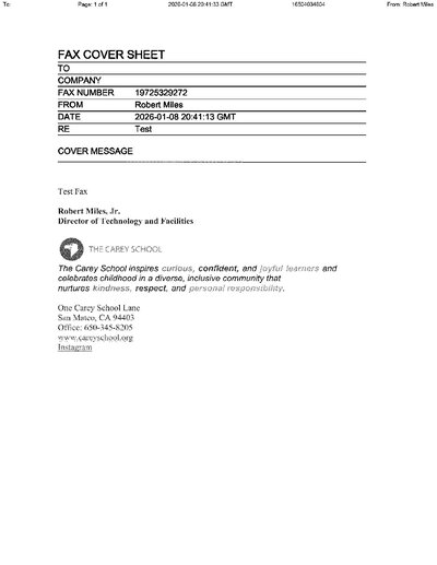 Fax from +165*****604