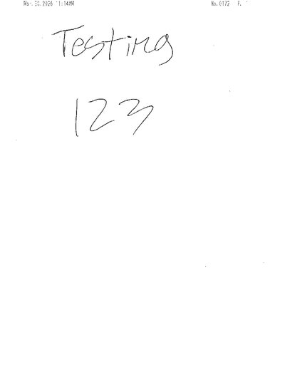 Fax from +136*****276