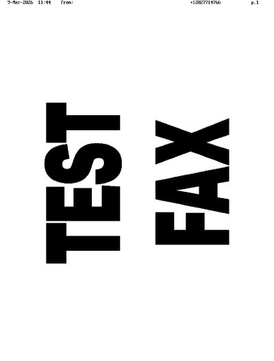 Fax from +120*****766