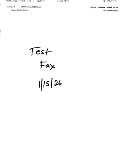 Fax from +774*****12