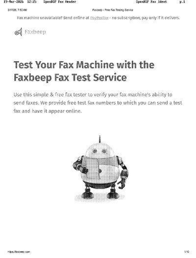 Fax from SpanDSPFaxIdent