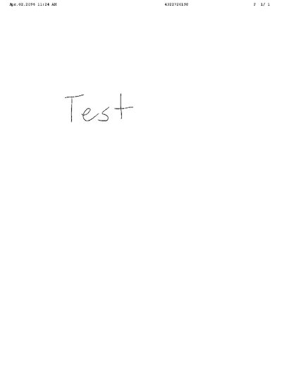 Fax from +432*****98