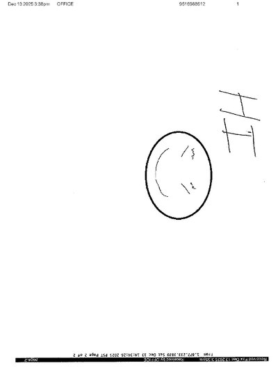 Fax from +951*****12