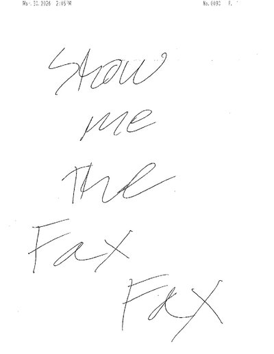 Fax from +136*****405