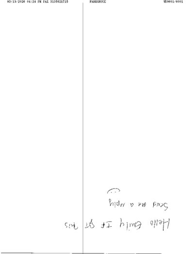 Fax from +313*****15